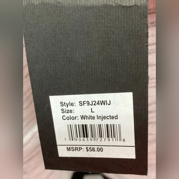 Steve’s Jeans Sherpa Lined Hoodie Zip-Up Sweat Jacket Size L NWT MSRP $58 - Picture 6 of 6